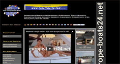 Desktop Screenshot of europe-boats24.net