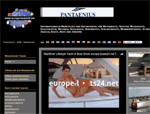 Tablet Screenshot of europe-boats24.net