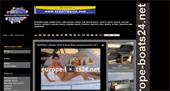 Desktop Screenshot of hr.europe-boats24.net